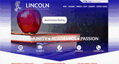 Desktop Screenshot of lincolnroadrunners.org